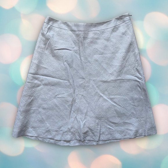 Ann Taylor Dresses & Skirts - Ann Taylor Women’s Embroidered Skirt Size 00 Petite